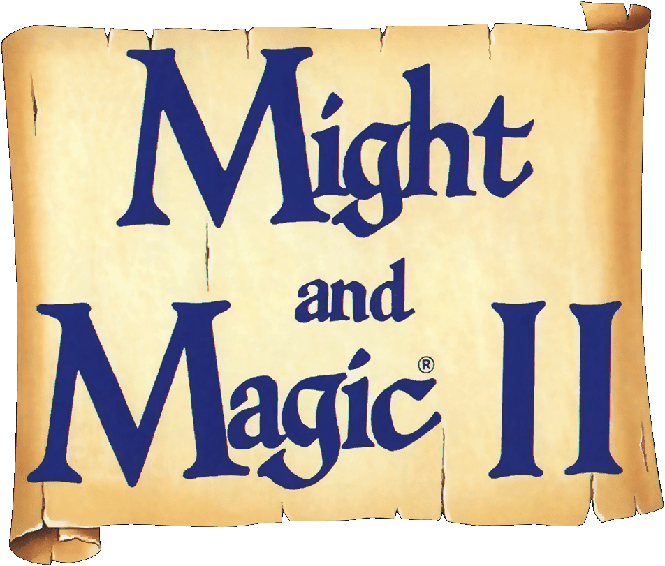 Might and Magic II logo for Super Nintendo